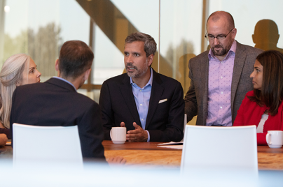 business people meeting in conference room