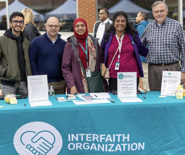interfaith organization booth