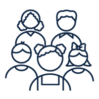 icon showing children