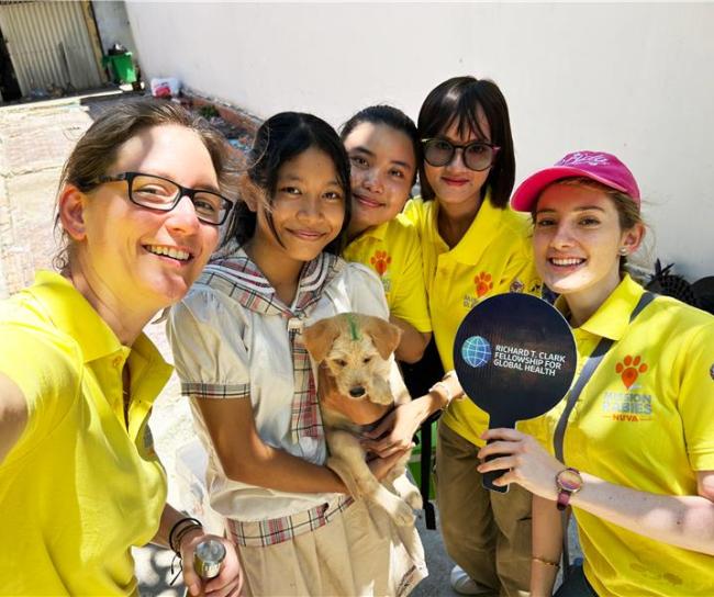 group of smiling people