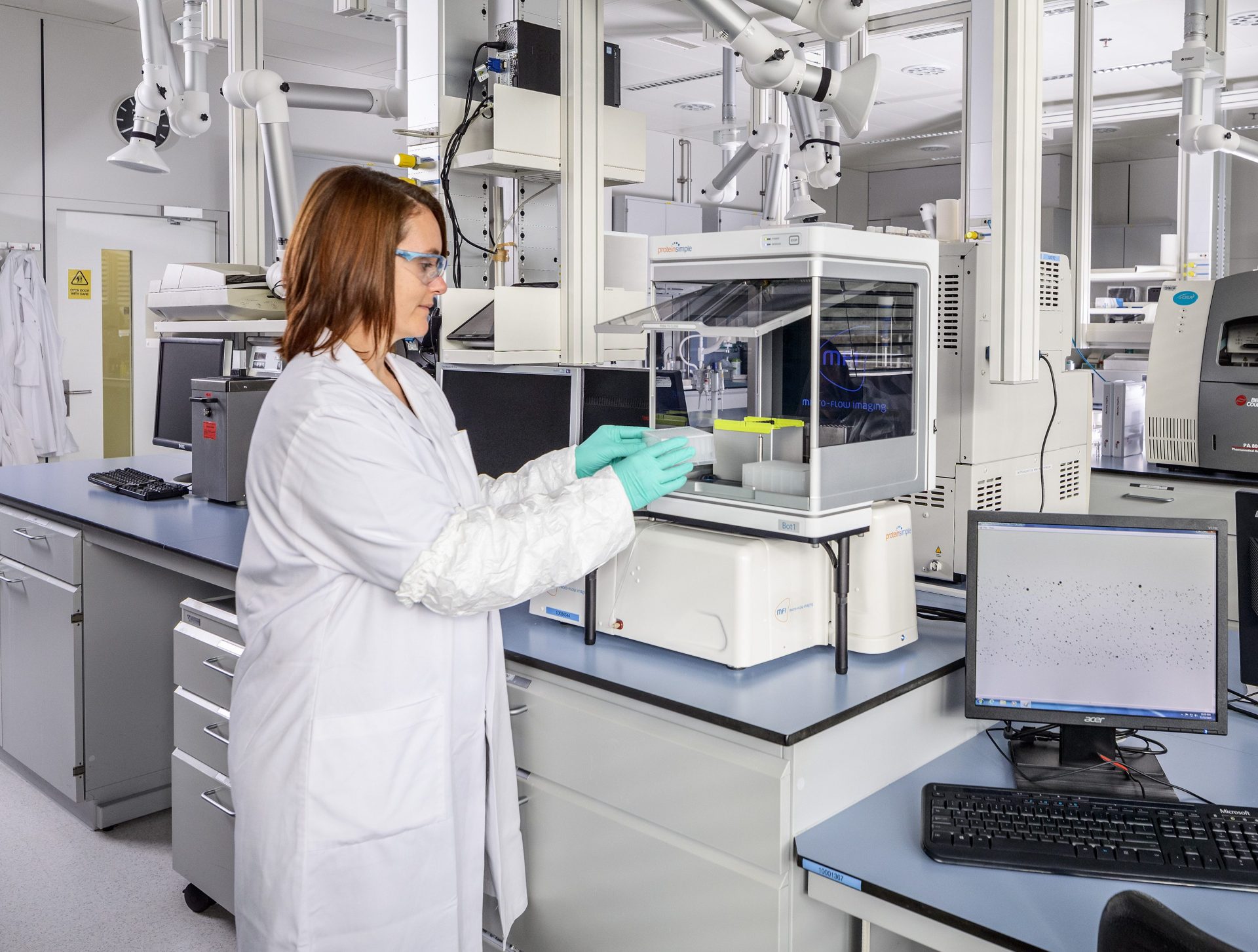 scientist working in a lab