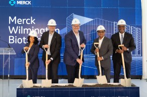 Merck Wilmington Biotech Groundbreaking